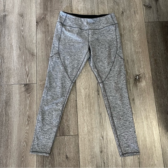 Zella Heat It Up Reflective Running Tights Size‎ Medium Grey - Picture 3 of 11